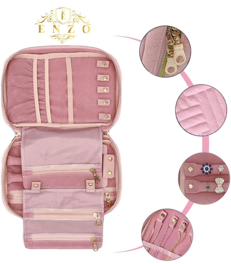 Enzo Travel Jewelry Organizer image 8