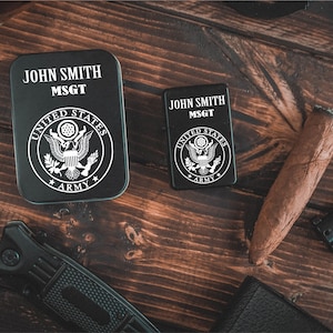 Army Gifts, Engraved Lighter, Military Gifts, Custom Lighter, Navy Gift, Unique Lighters, Personalized Lighter, Customized Lighter, Cigar