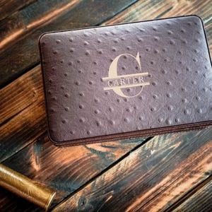 Personalized Cigar Humidor with Lighter and Cutter, Engraved Cigar Gift for Him, Father's Day Gift, Custom Cigar Room Accessory, Unique Gift Design -2-