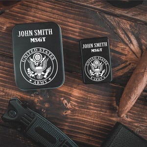 Army Cigarette Case