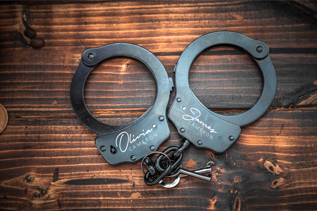 Personalized Handcuffs Police Handcuffs BDSM Handcuff Etsy Ireland