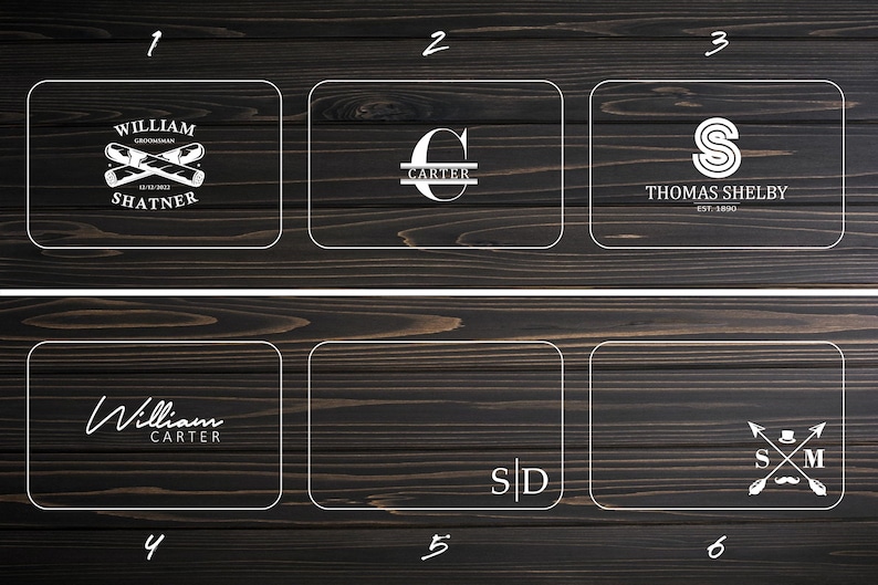 Personalized Cigar Case Gift Set for Men - Engraved Travel Humidor with Lighter and Cutter - Groomsmen Gift image 2