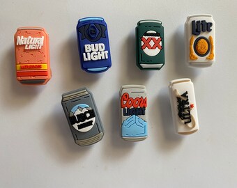 busch light croc charm