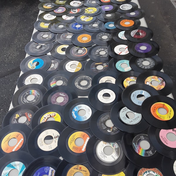 100 sleeveless 45s good for arts and crafts