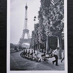 Robert Doisneau &quot;Cavalry on the Field of Mars, 1969&quot; Monochrome Art Edition, limited. On the back ©2004 Atelier Robert Doisneau
