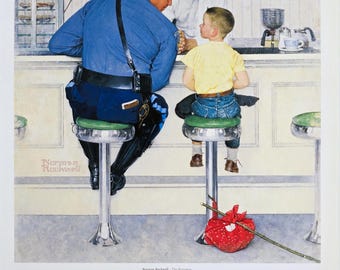 Norman Rockwell Print, 