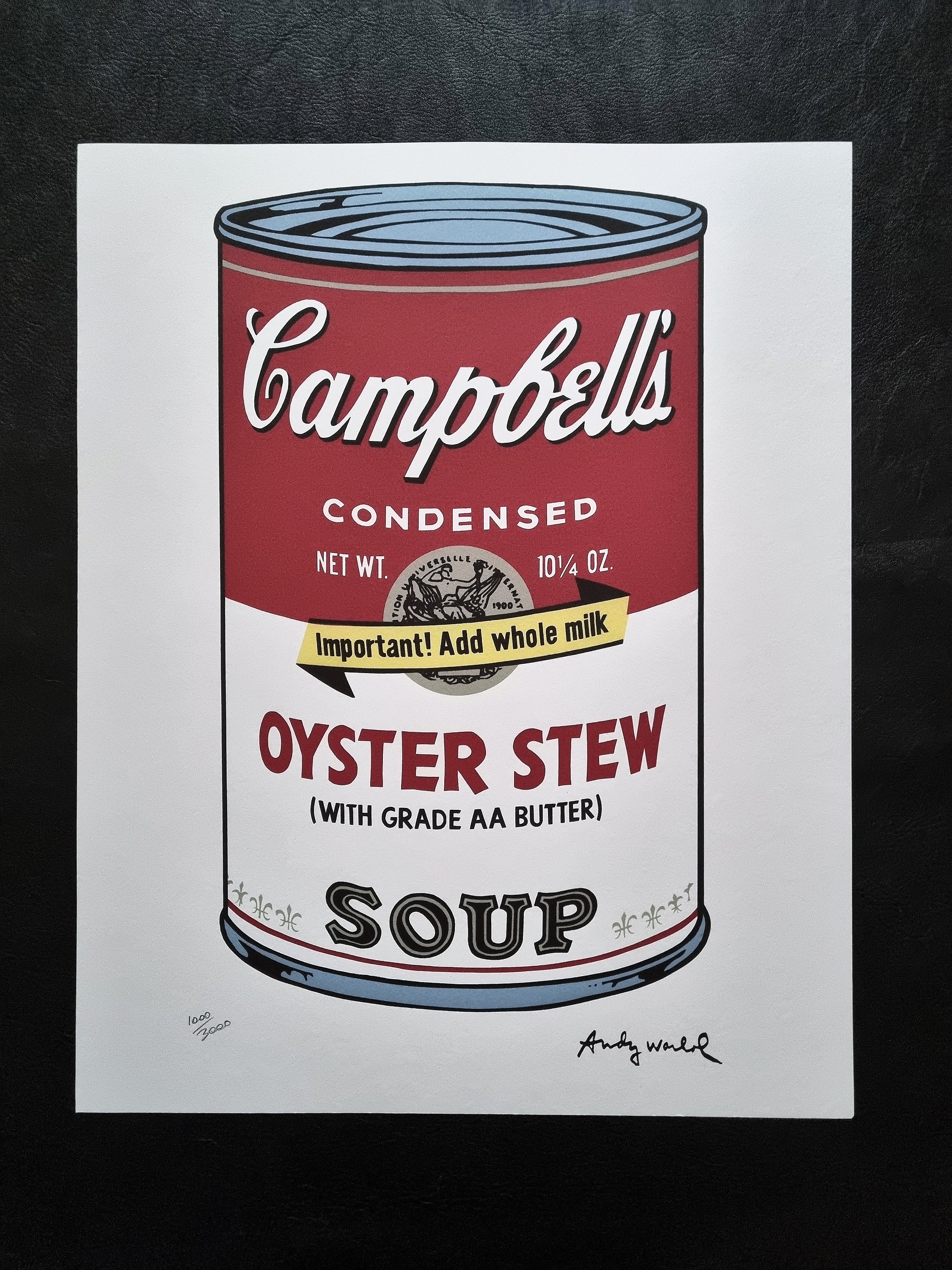Campbell's Soup Cans II: Oyster Stew 60 - Andy Warhol