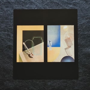 Victor Vasarely &quot;Etude Bleue&quot; Vintage ©1977 Optical Art Home Decor.