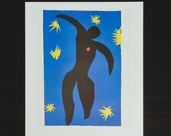 Henri Matisse &quot;Icarus&quot; ©Succession H. Matisse VG Bild - Kunst/Bonn 2001 Vintage Poster Home Decor.