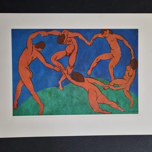 Henri Matisse (1869-1954) - The Dance (1910) Lithograph after, rare vintage print, modern art, perfect for decorating or collecting.