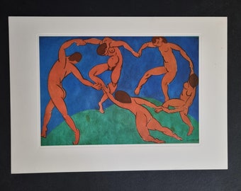 Henri Matisse (1869-1954) - The Dance (1910) Lithograph after, rare vintage print, modern art, perfect for decorating or collecting.