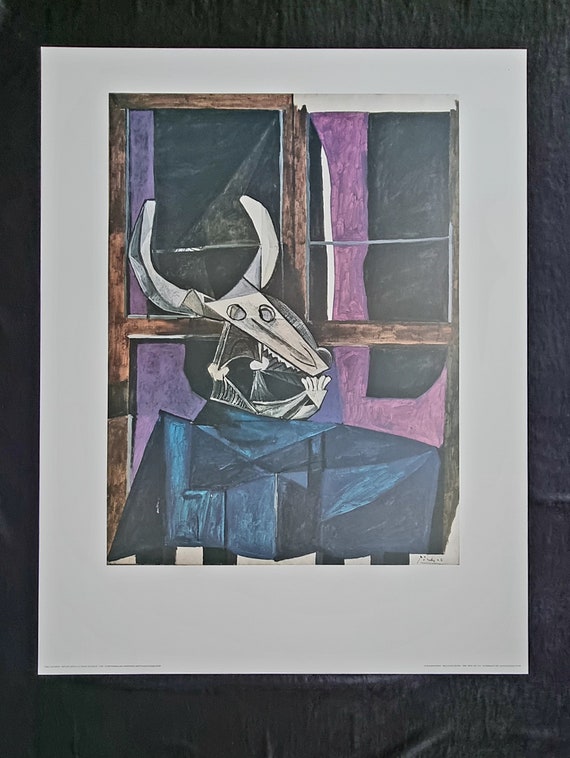 パブロ・ピカソ「雄牛の頭蓋骨のある静物画、1942年」©Spadem/Paris