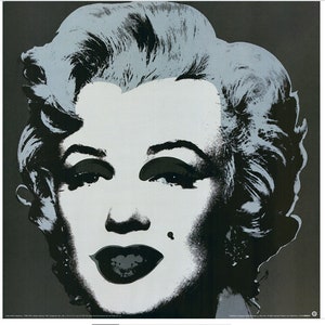 Andy Warhol &quot;Marilyn Monroe&quot; Dimensions 66 x 66 cm. ©1993 The Andy Warhol Foundation for the Visual Art.