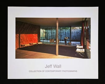 Jeff Wall (1946, Vancouver) &quot;Morning Cleaning, 1999&quot; Vintage poster. 2002 © Jeff Wall # Photography # Contemporary Art # 90 x 70 cm.
