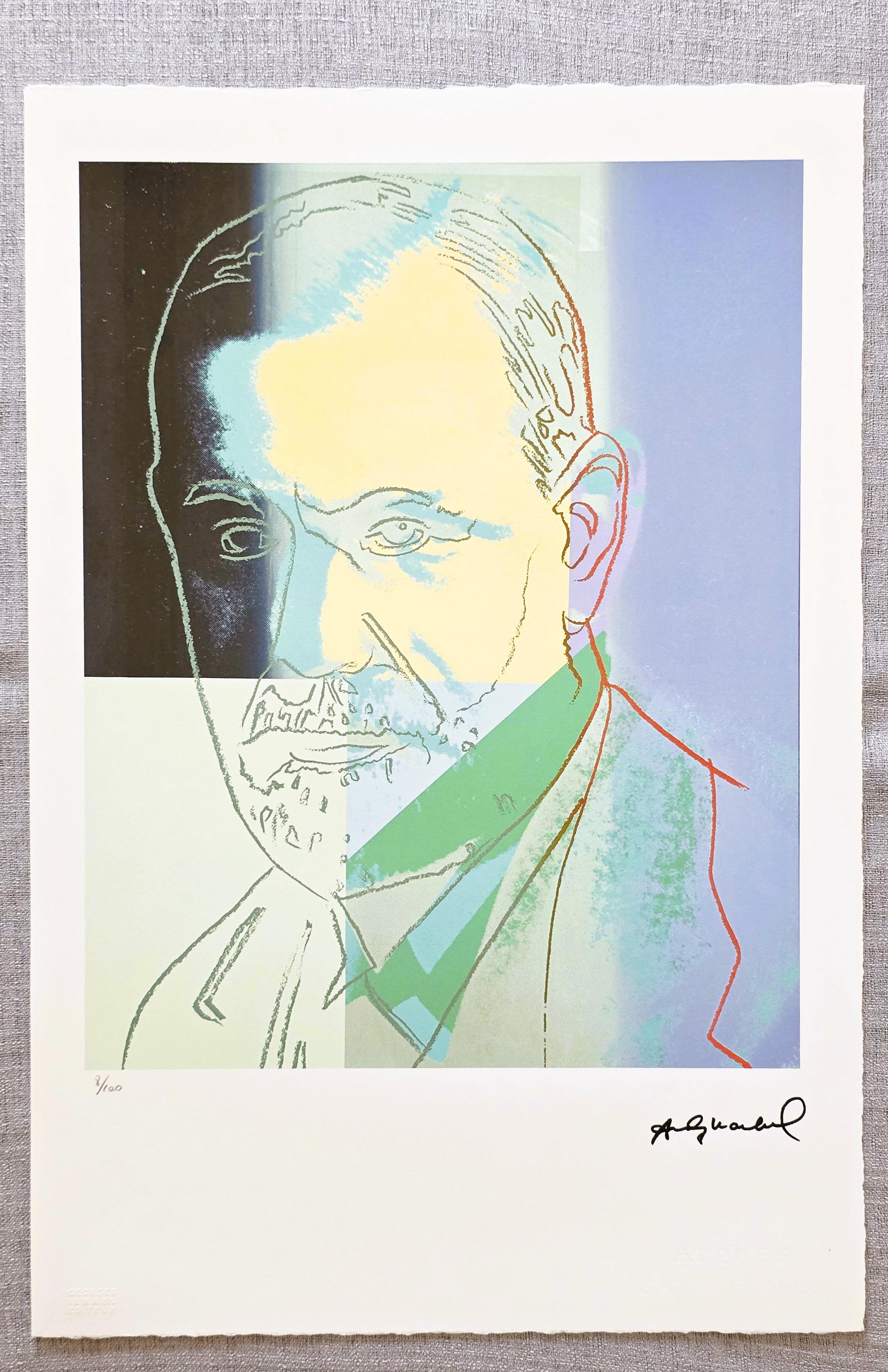 Coleção de Pop Art de Andy Warhol. Impressão offset assinada e numerada com certificado. Dimensões: 56 x 38 cm.