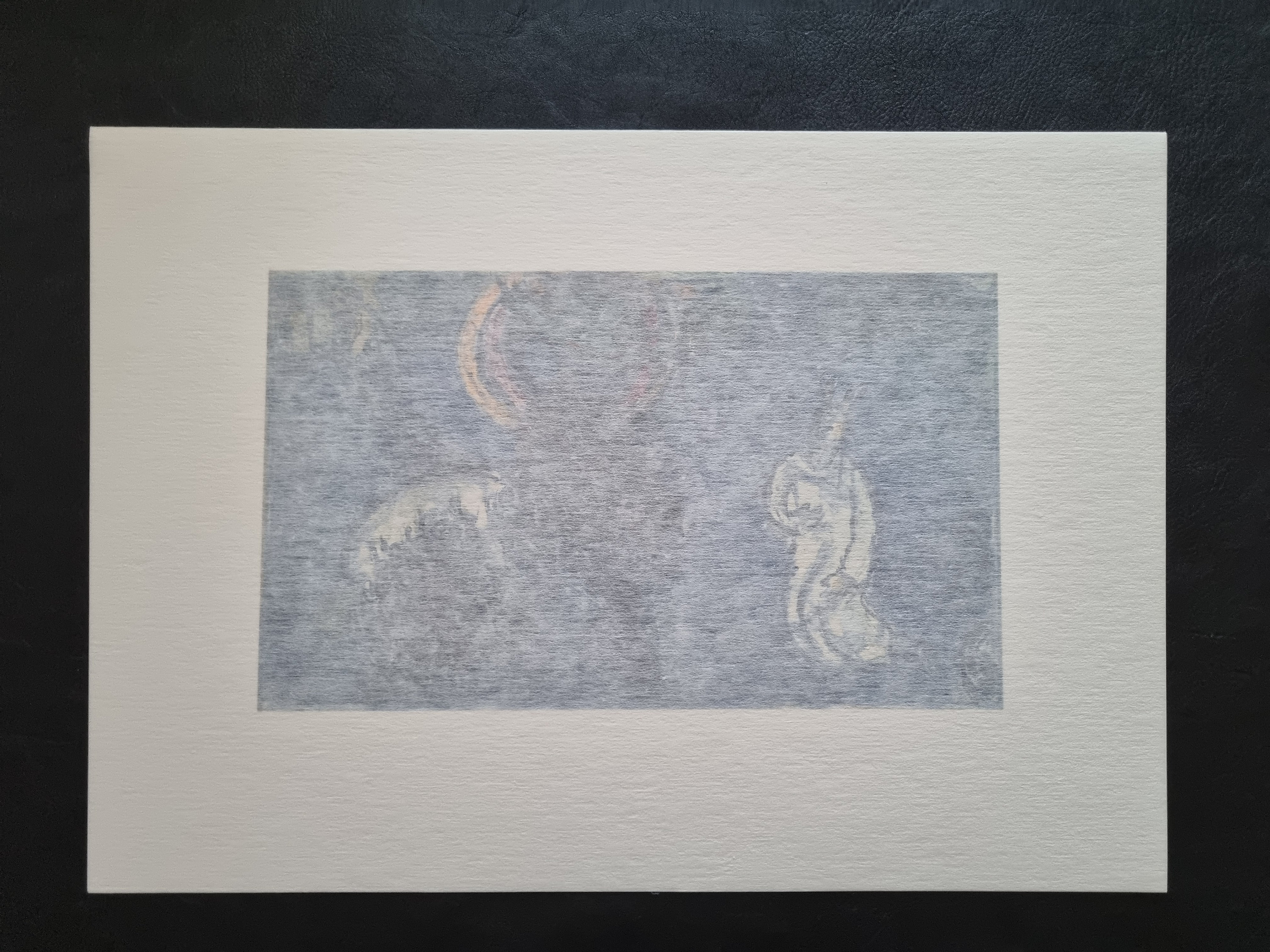 G878★マルク・シャガール版画【出エジプト記 モーセは長老どもを集め、伝えた】 マルク・シャガールのリトグラフ「出エジプト記」24点｜開運