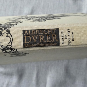 Albrecht Dürer – Meister der Druckgrafik: Vintage-Kunstbuch 1988, MFA Boston, Originalgrafiken und -drucke, Hacker Art Edition