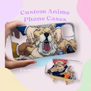 CUSTOM Hand Painted Cases | ANIME | CARTOON | iPhone & Android |