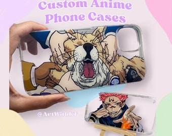 Custodie personalizzate dipinte a mano / ANIME / CARTOON / iPhone e Android /