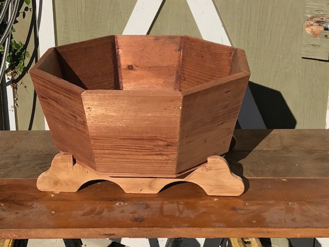 12 Octagon Planter Box Etsy