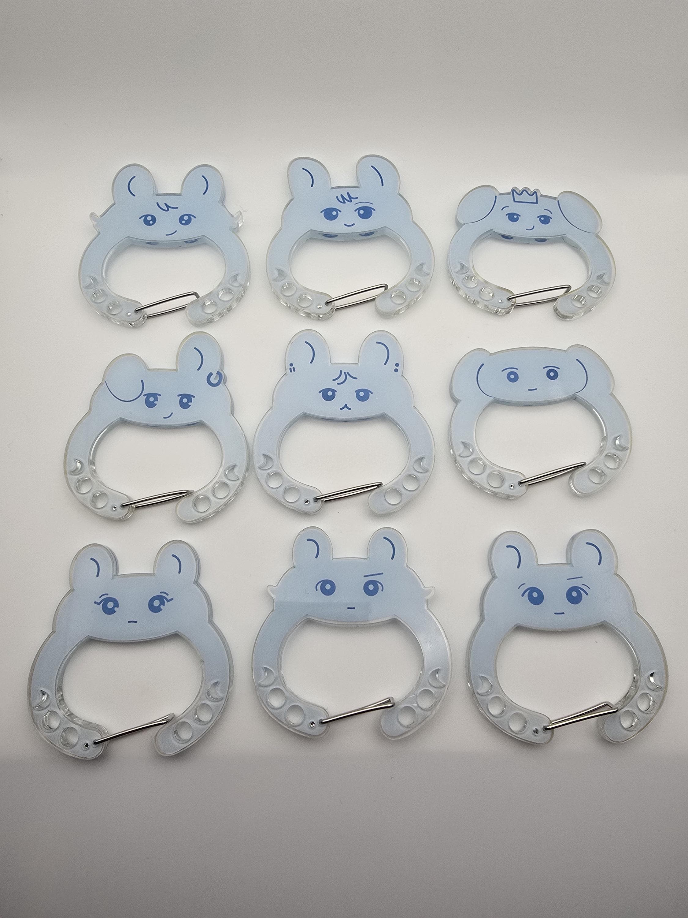 Kpop &team Bunny Jyuugoya Acrylic Carabiners - Etsy