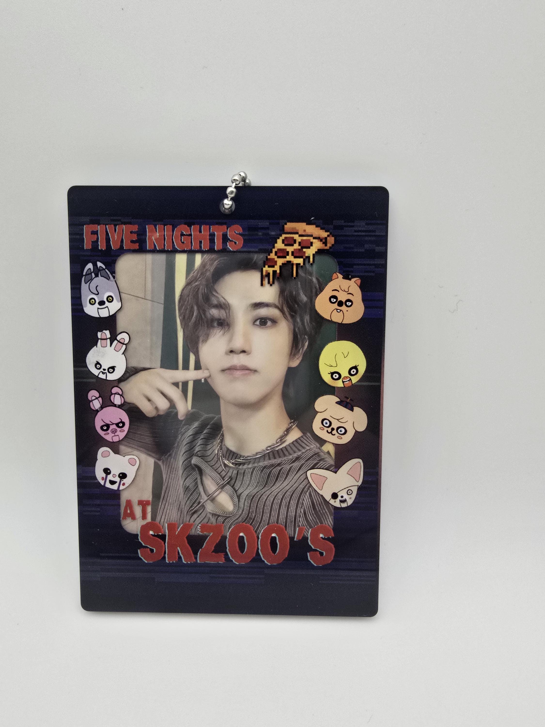 Stray Kids X FNAF Five Nights at Skzoo's Photocard Holder - Etsy