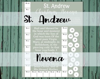 Sankt Andreas julnovena, Varsågod och välsignad, Andakt för advent, Katolsk tro,