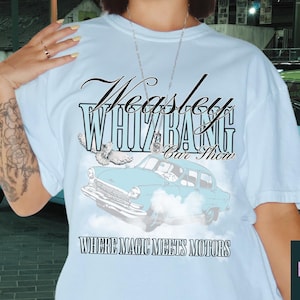 Weasley-Auto-Show Hexe Magier Gamer PS inspiriert von der Universal Reise Popkultur Shirt