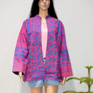Banjara jacket, Handmade cotton quilted jacket Embroidered jacket, Women Jacket, Bohemian Jacket Women coat, Indian style jacket Boho jacket