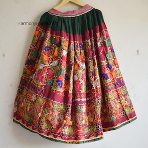 Indian Embroidered Skirts - Etsy