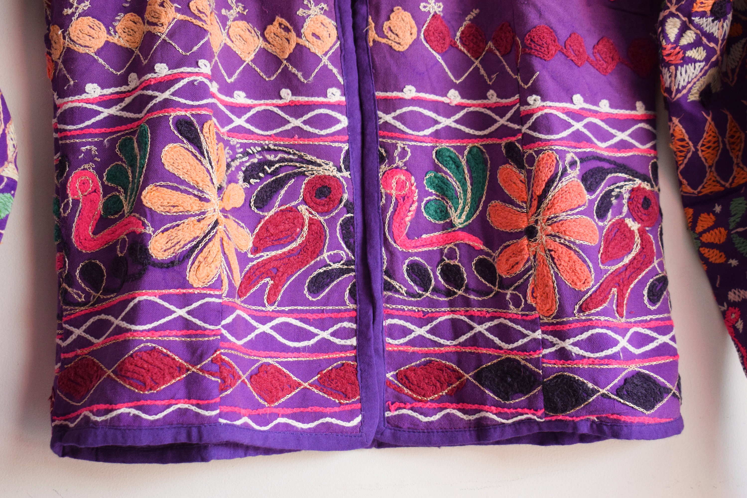 Indian Handmade Embroidery Jacket Women Banjara Jacket Etsy