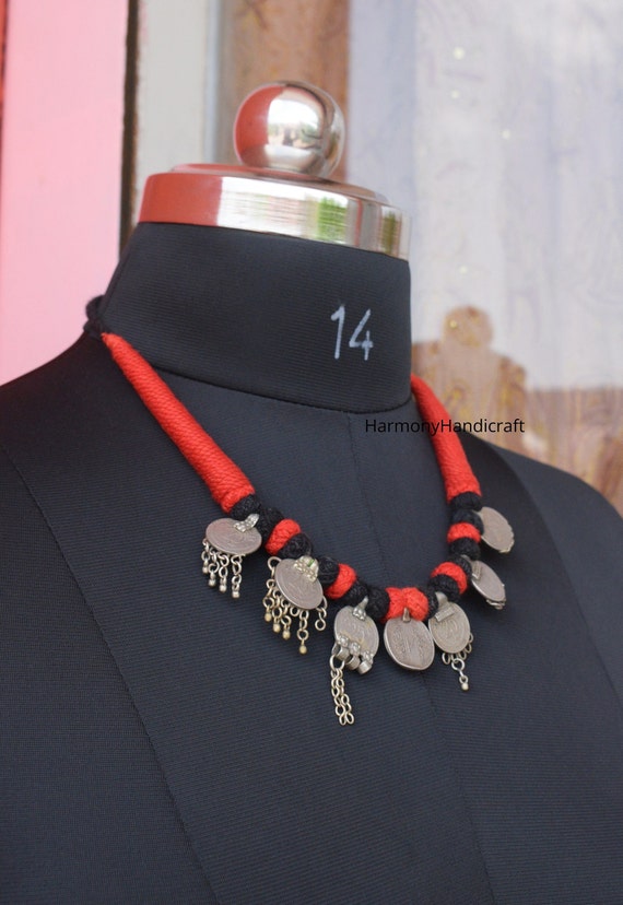 Afghani jewellery, Afghani Necklace, Boho jewelle… - image 3