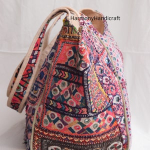 Multicolor - Handcrafted Multicolored Vintage Afghani Sling Bag