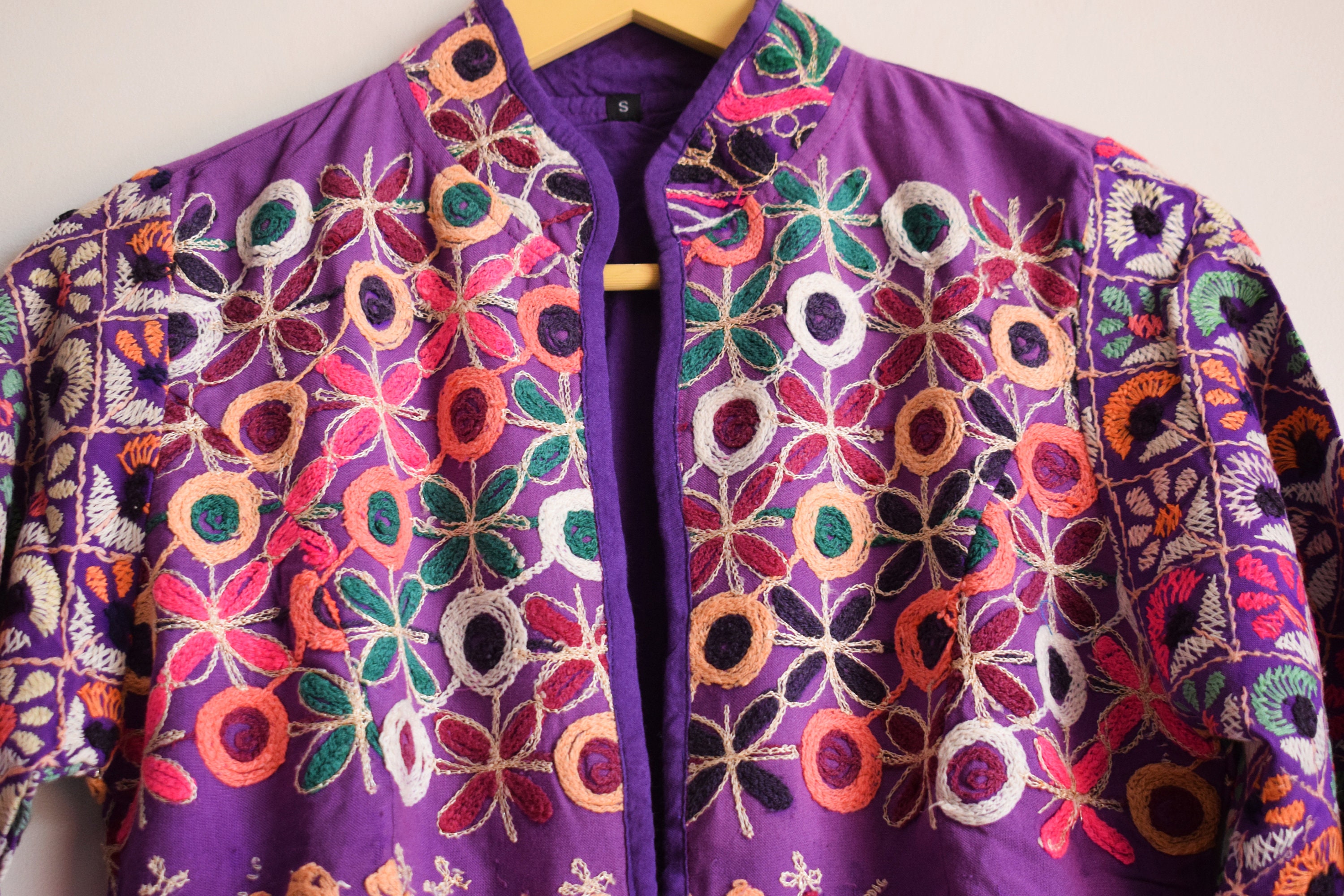 Indian Handmade Embroidery Jacket Women Banjara Jacket Etsy