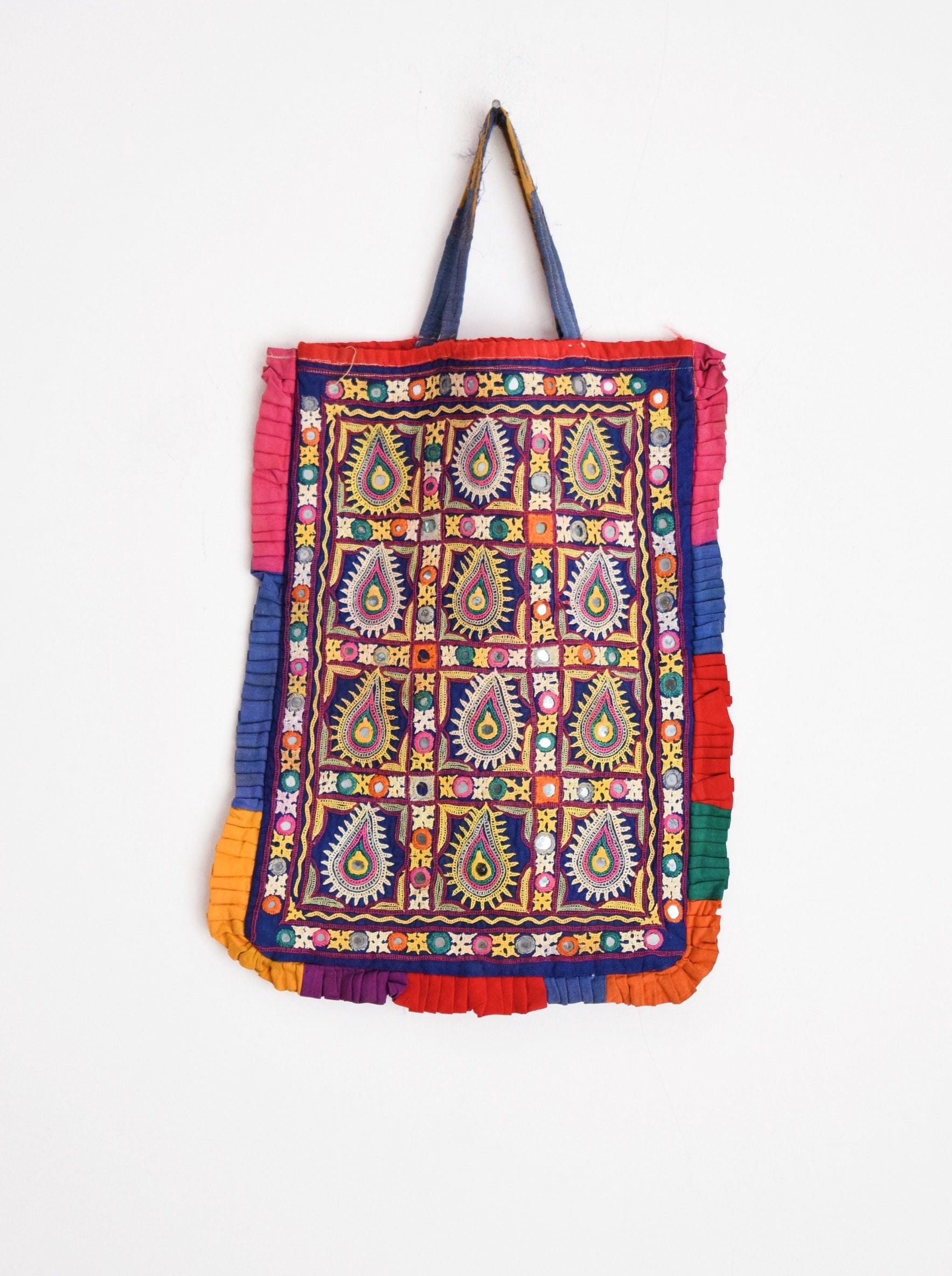 Fashion & Lifestyle - Embroidered Envelope Sling Bag - The Indian Spirit