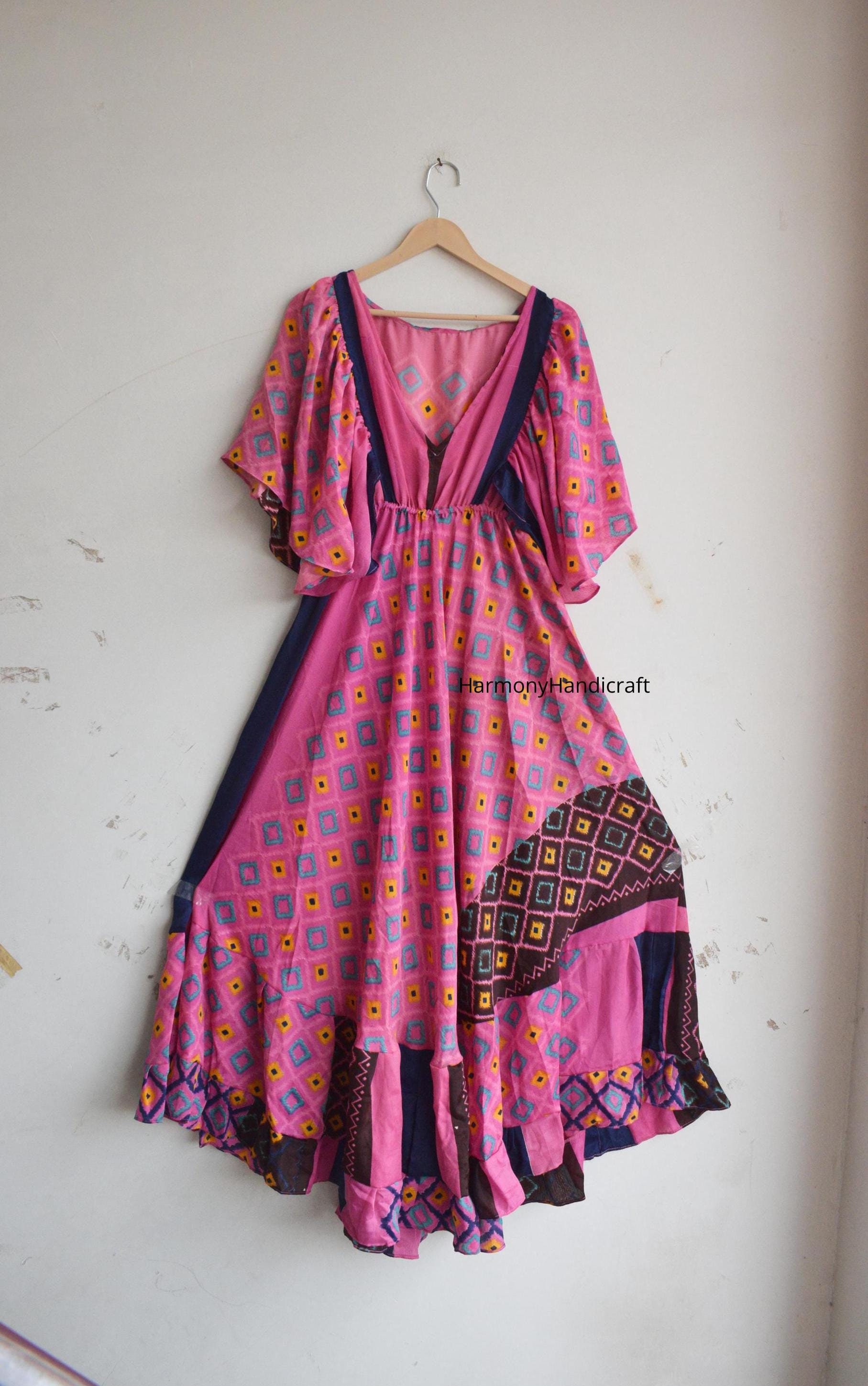 Silk Sari Dress - Etsy