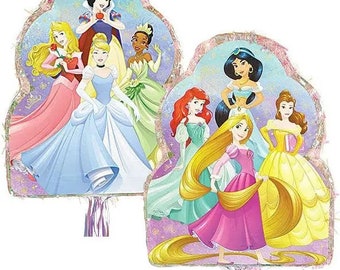Princesses, 2-Sided, Pull-String Piñata