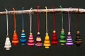 Handmade Button Christmas Tree Decoration, Gift Tag, Cracker and Advent Calendar Filler