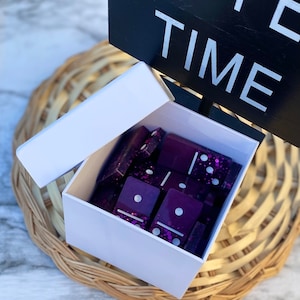 Custom Made Domino Set | Handmade Resin Dominoes | Family Game Night | Double 6 | Double 7 | Double 9 | Double 12 |