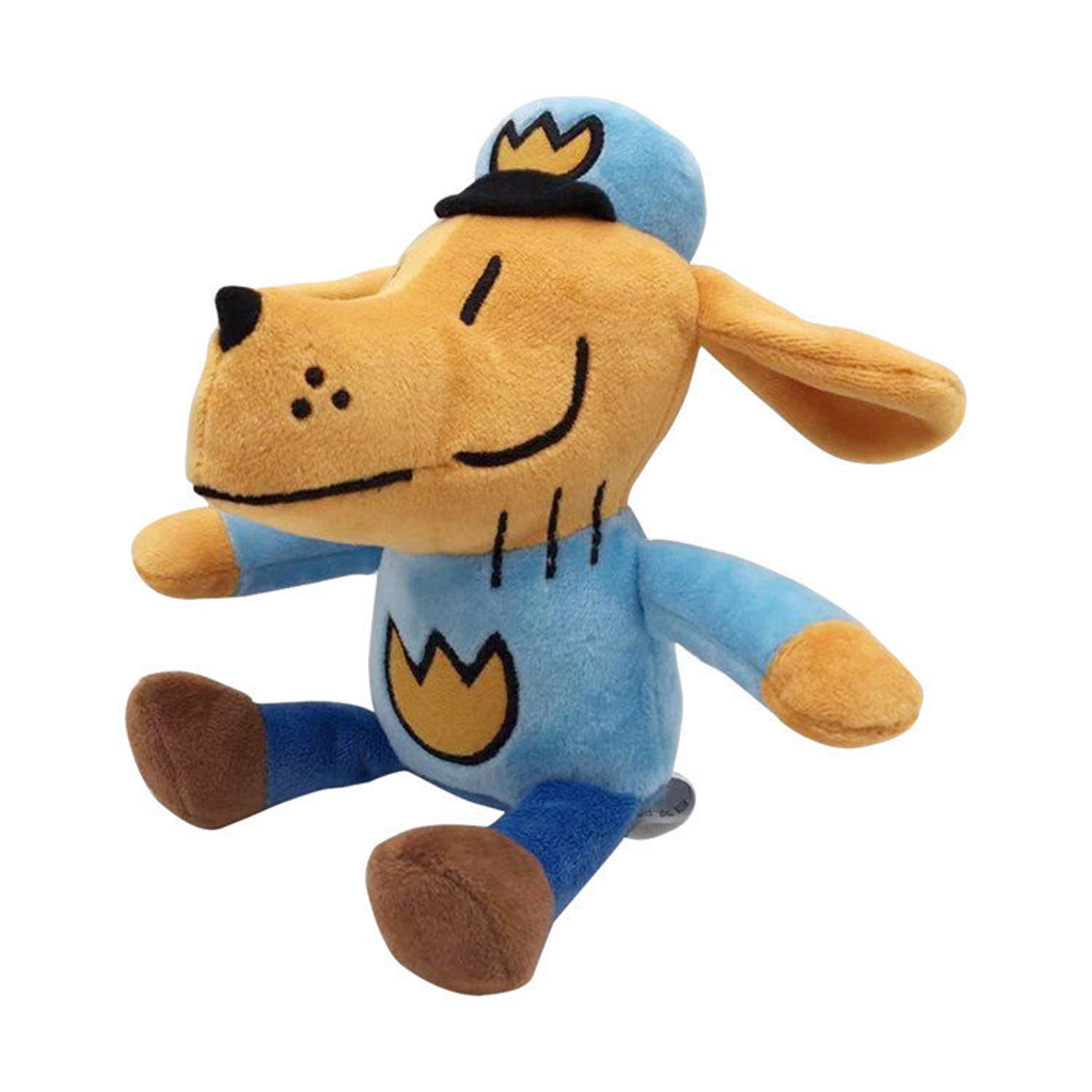 Dog Man A Tale of Two Kitties Plush Doll Etsy
