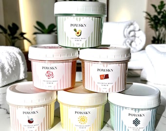 Creamy Foaming Sugar Body Scrub- Various Scents