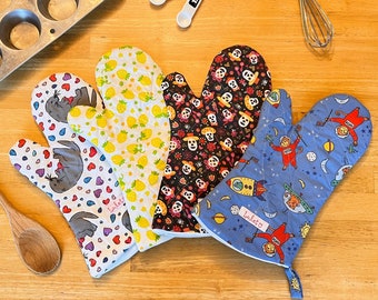 Lulet Signature Fabric Oven Mitts