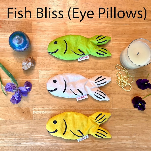 Fish Bliss Soothing Eye Pillows