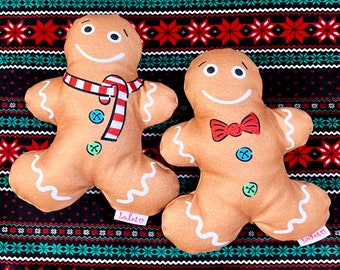 John Dough - Handmade Gingerbread Men Plushies!