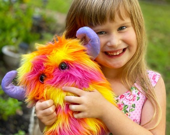 Mighty Frighties Plushies: Multi-colored