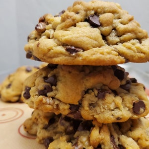 Vegan Chocolate Chip Walnut Cookies