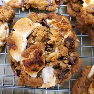 Vegan S'mores Cookies