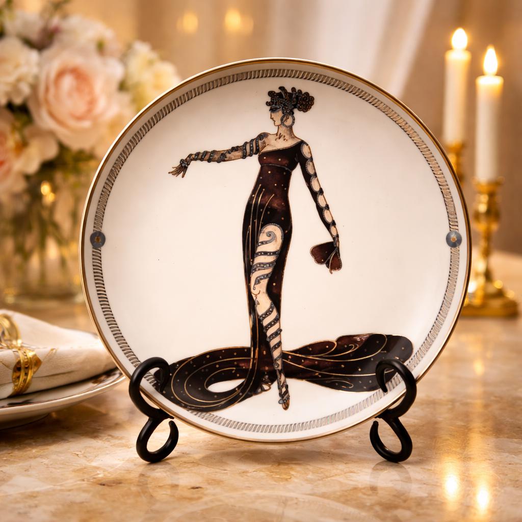 Erte Collectible Plates - Etsy
