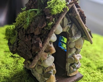 Mini Garden Stone Cottage, Garden Decor