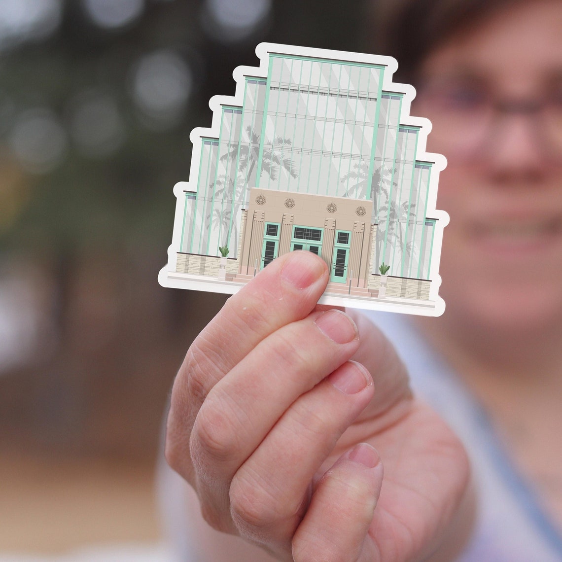 Jewel Box St Louis Sticker Forest Park St Louis Art St - Etsy